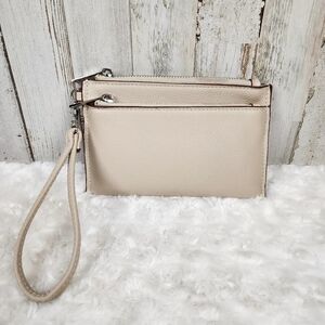 A New Day Wristlet Wallet Beige